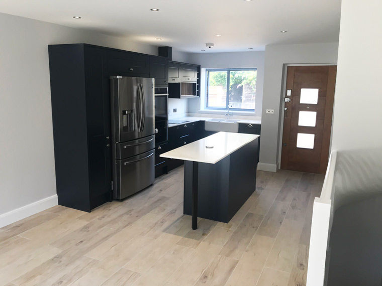 Kitchen floor tiling in London